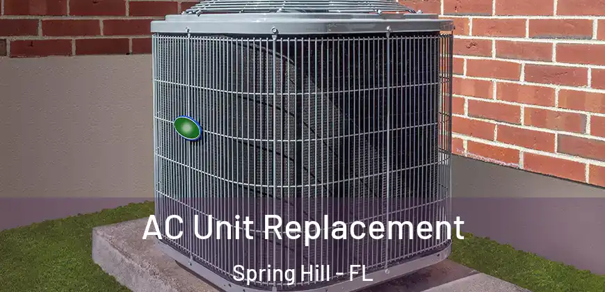 AC Unit Replacement Spring Hill - FL
