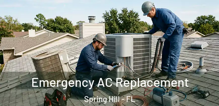 Emergency AC Replacement Spring Hill - FL
