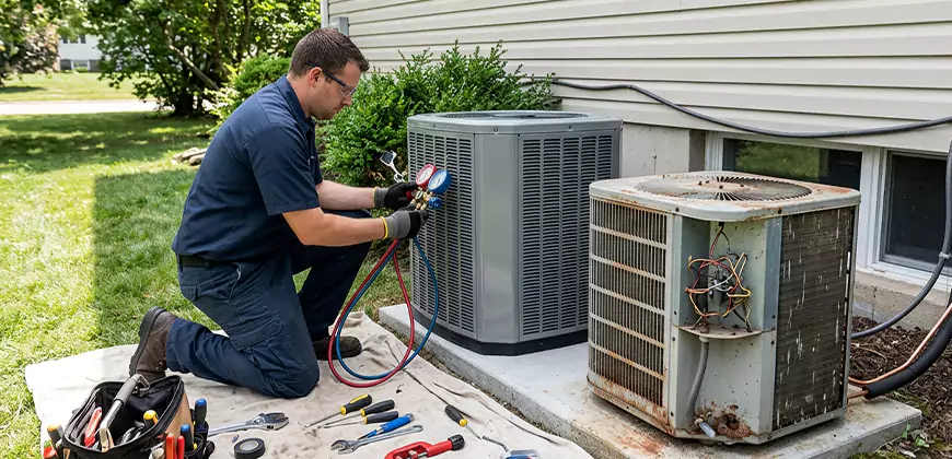 Seasonal AC Checkup in Spring Hill