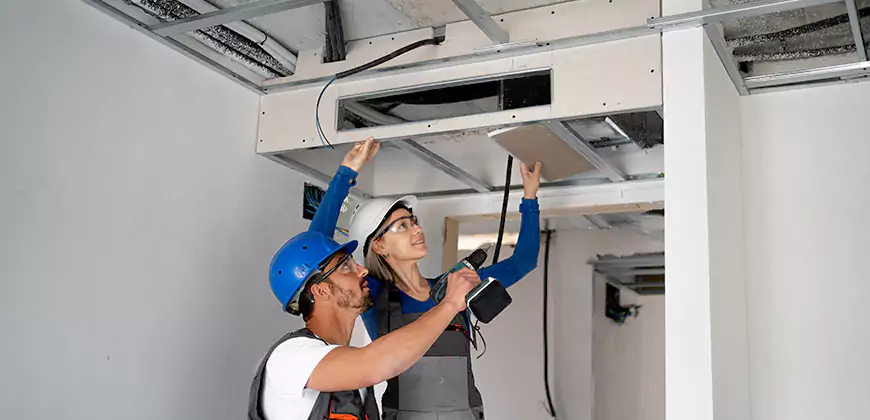 Duct Insulation and Condensation Repair in Spring Hill
