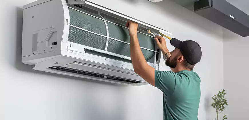 Bathroom and Small Space Ductless Installation in Spring Hill