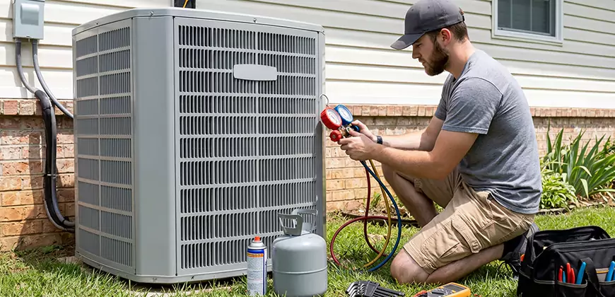 Emergency Air Conditioning Retrofit in Spring Hill