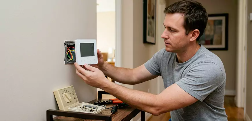 Heat Pump Thermostat Configuration in Spring Hill